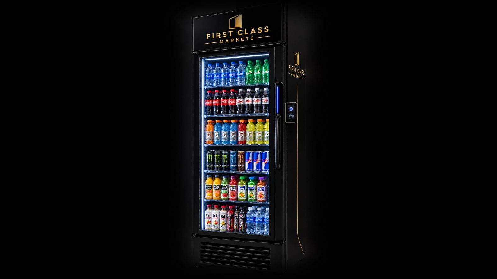 Smart Coolers in a clean commercial setting